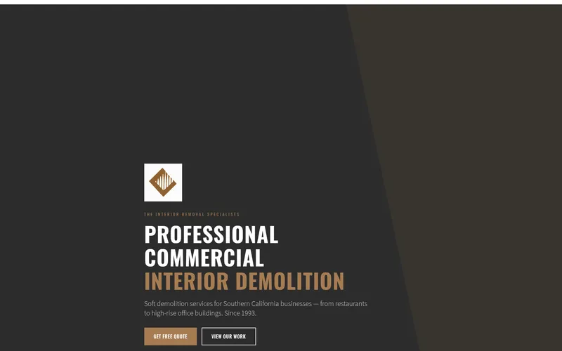 Continental Interior Service - commercial construction website